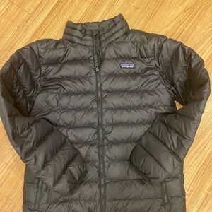 Patagonia Kids Down Sweater Black Puffer Jacket
